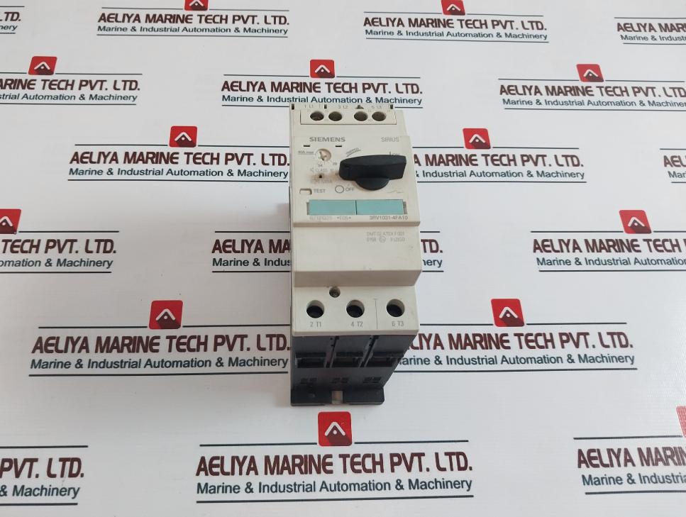 Siemens 3Rv1031-4Fa10 3 Pole Manual Motor Starter – Aeliya Marine Tech