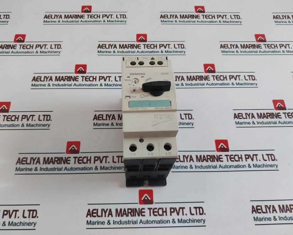 Siemens 3Rv10314Ga10 Manual Motor Starter 3 Pole 50/60Hz Aeliya