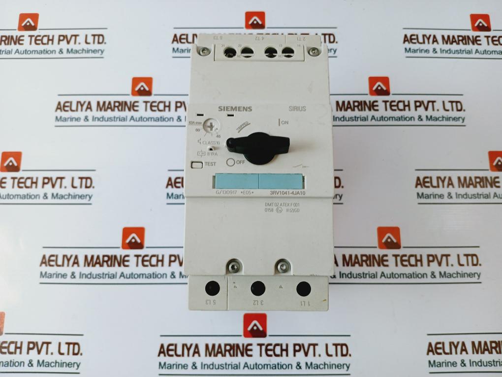 Siemens 3Rv1041-4Ja10 Circuit Breaker For Motor G/130917, 45-63A
