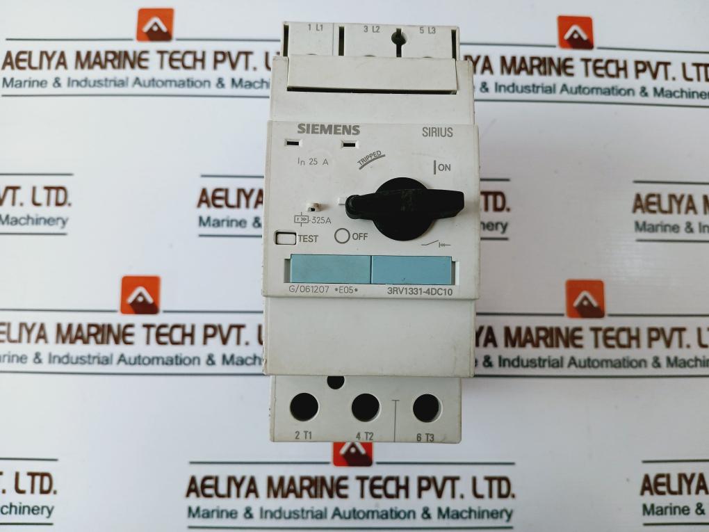 Siemens 3Rv1331-4Dc10 Circuit Breaker For Starter 50/60Hz