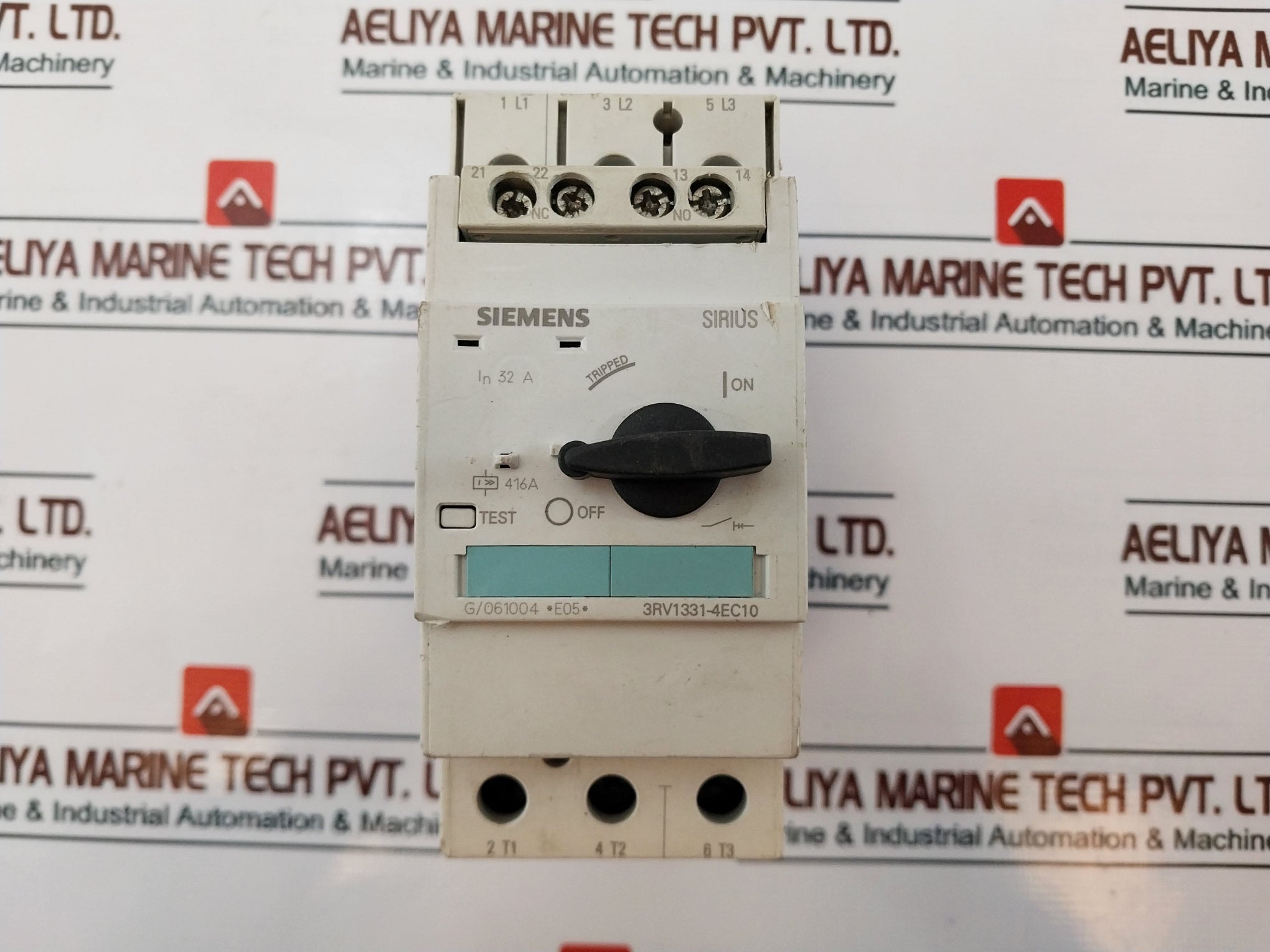 Siemens 3Rv1331-4Ec10 Motor Protection Circuit Breaker