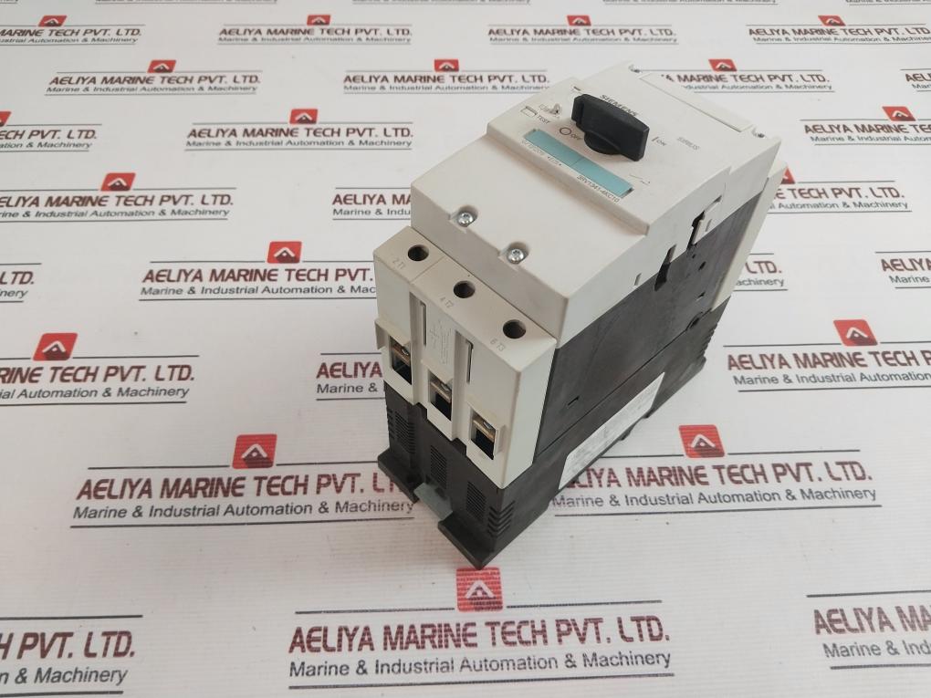 Siemens 3Rv1341-4Kc10 Circuit Breaker 600V 50/60Hz