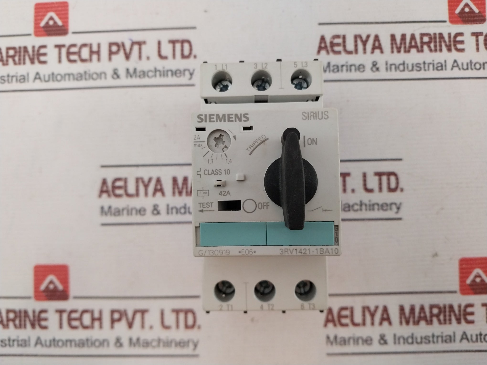 Siemens 3Rv1421-1Ba10 Circuit Breaker