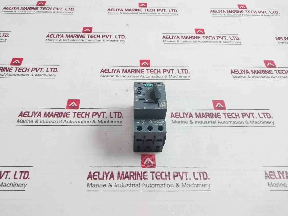 Siemens 3Rv2011-0Ea10 Sirius Circuit Breaker Iec/En/K 60947-4-1/50/60Hz