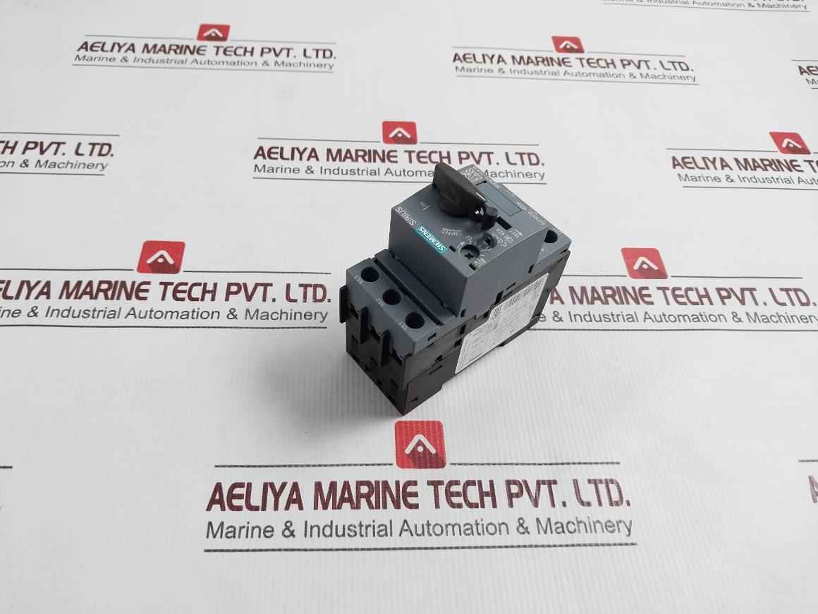 Siemens 3Rv2011-1Da10 Sirius Motor Protection Circuit Breaker 600V 50/60 Hz