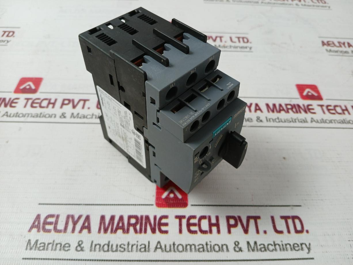 Siemens 3Rv2011-1Ea10 Circuit Breaker -20C Ta 60C 2,8-4A Max 50/60Hz