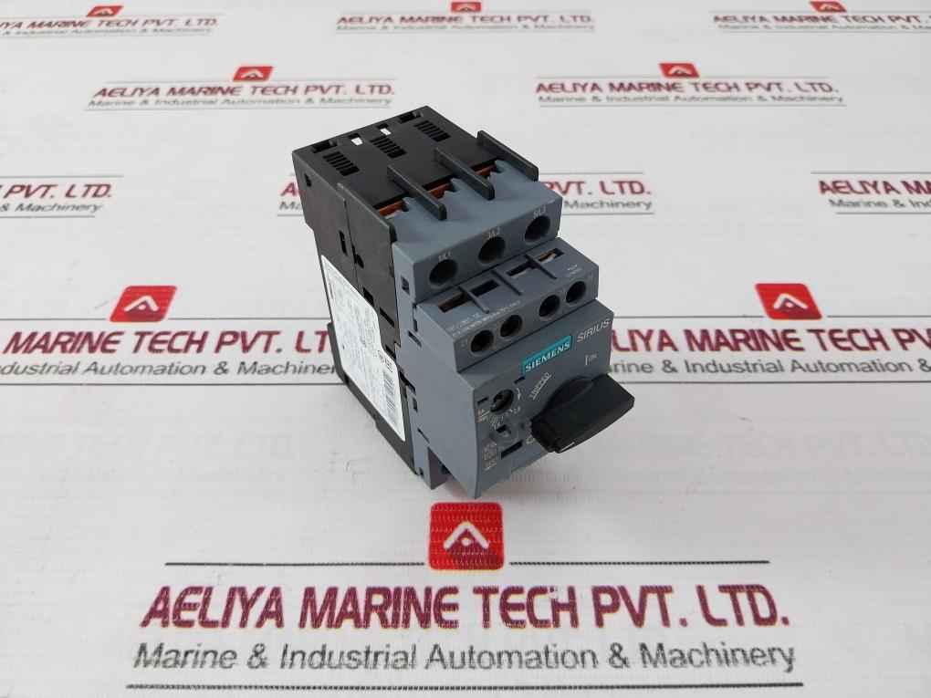 Siemens 3Rv2011-1Ea10 Circuit Breaker 6Kv -20C Ta 60C Class 10