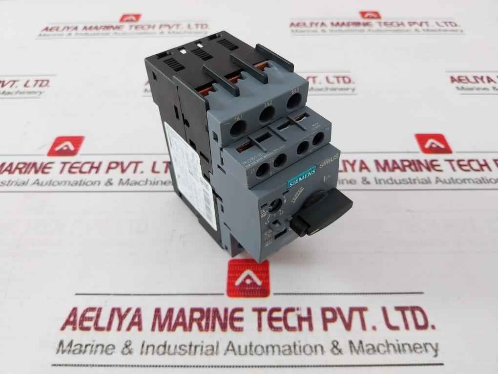 Siemens 3Rv2011-1Fa10 Circuit Breaker -20C Ta 60C 50/60Hz