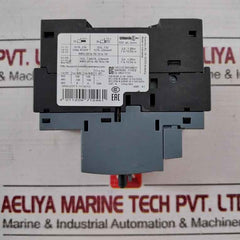 Siemens 3Rv2011-1Fa10 Circuit Breaker -20C Ta 60C 50/60Hz