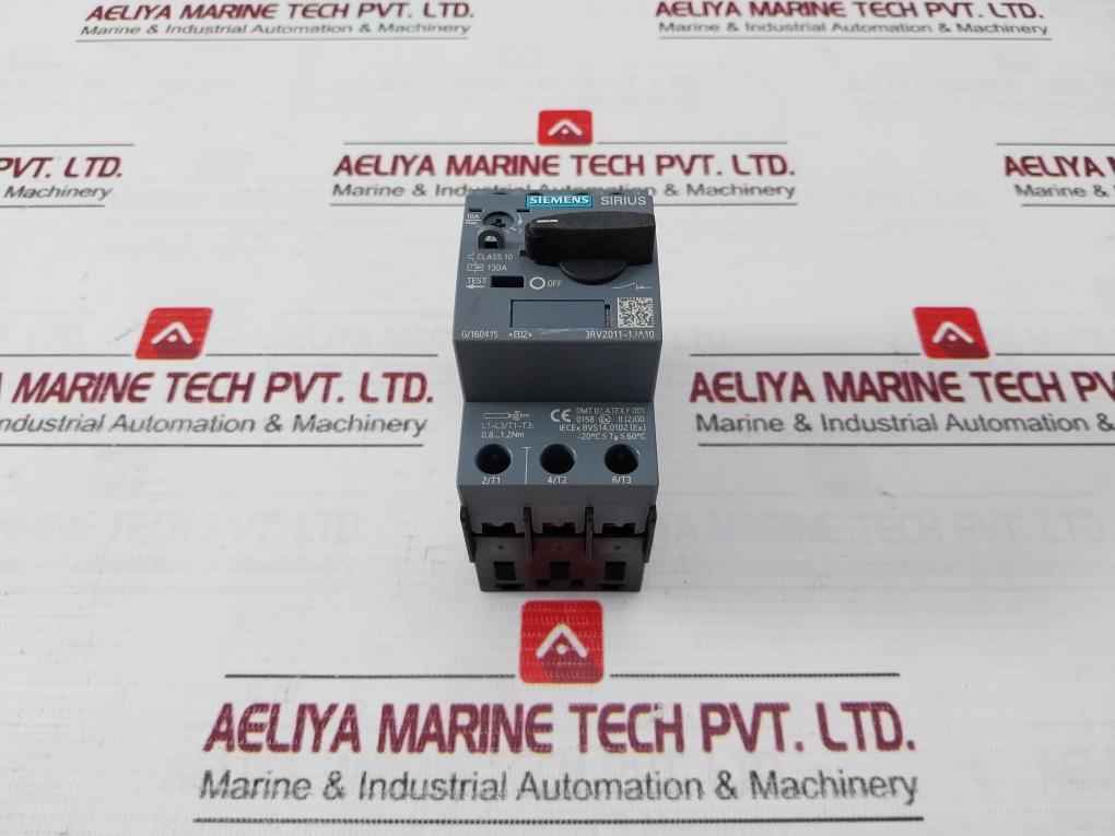 Siemens 3Rv2011-1Ja10 Circuit Breaker 6Kv -20C Ta 60C