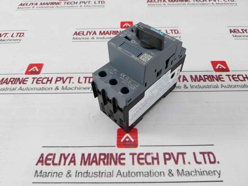 Siemens 3Rv2011-1Ja10 Circuit Breaker 6Kv -20C Ta 60C