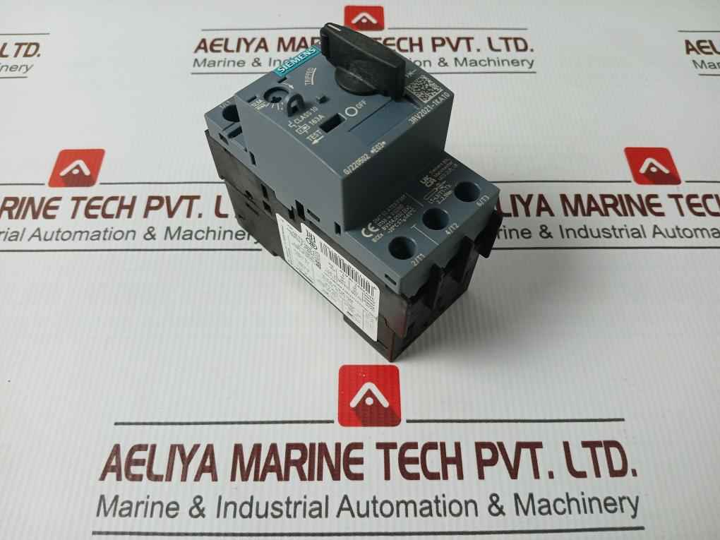 Siemens 3Rv2021-1Ka10 Sirius Circuit Breaker -20C Ta 60C 6Kv 50/60Hz
