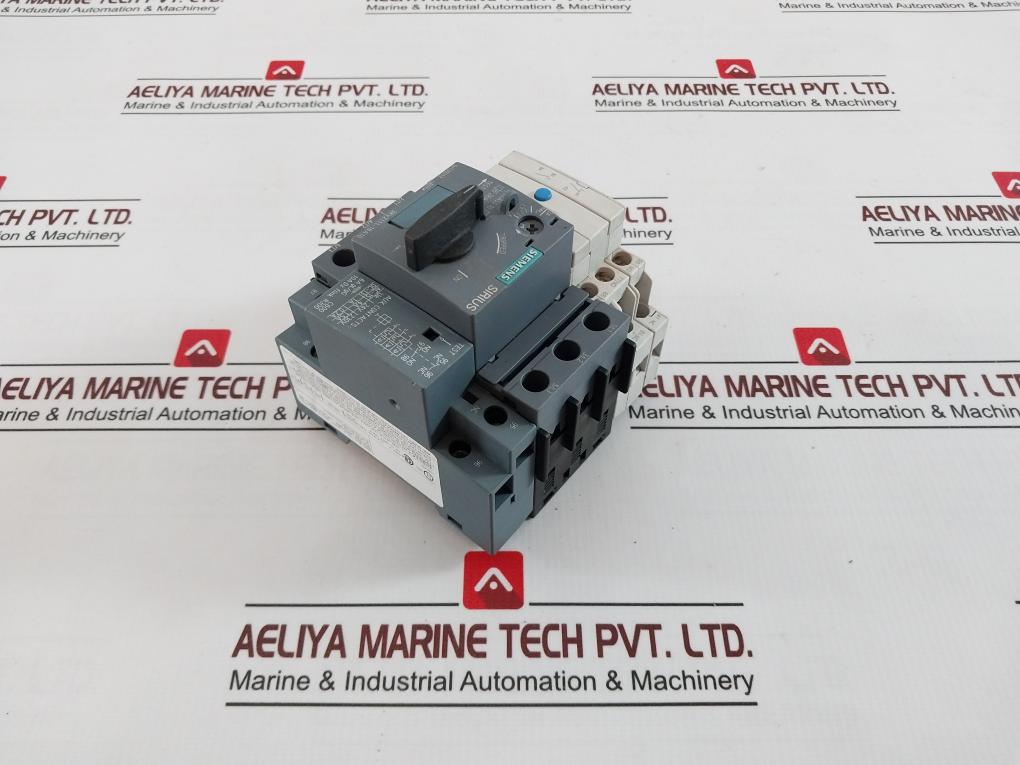Siemens 3Rv2111-1Ba10 Sirius 3 Pole Circuit Breaker 26A Iec/En 60947-5-1 1.4-2A