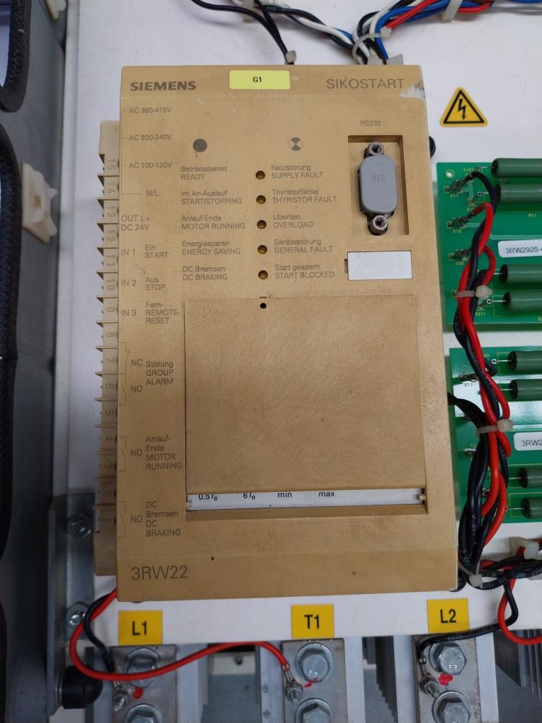 Siemens 3RW2242-0DB15 Solid-State Motor Starter