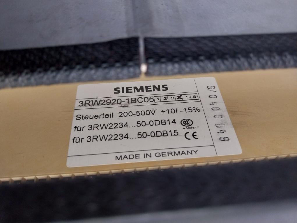 Siemens 3RW2242-0DB15 Solid-State Motor Starter