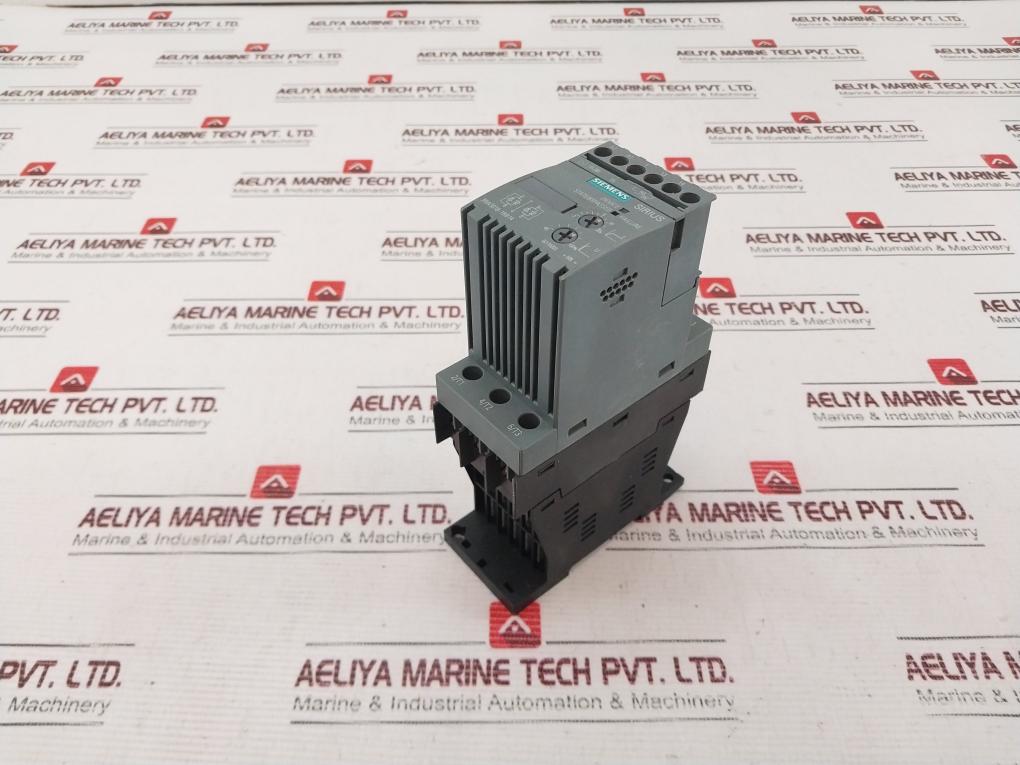 Siemens 3rw3018-1bb14 Ac Semiconductor Motor Soft Starter 200-480v 50/60hz