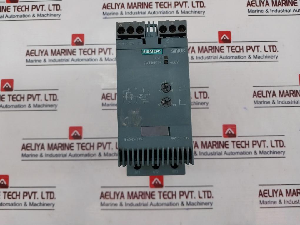 Siemens 3Rw3037-1Bb14 Ac Semiconductor Motor Starter