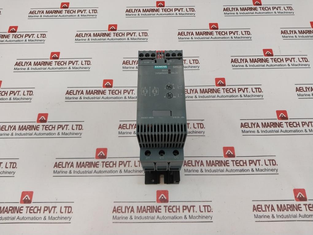 Siemens 3Rw3037-1Bb14 Ac Semiconductor Motor Starter Rev 12