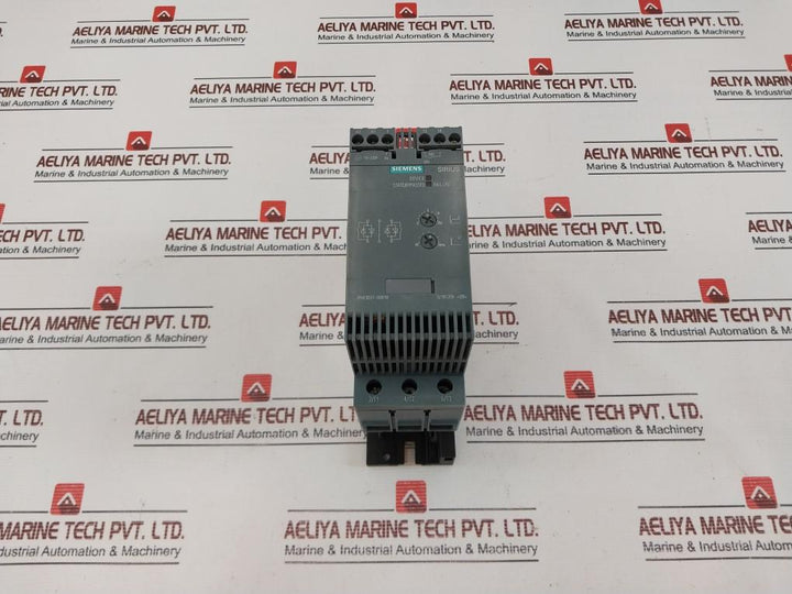 Siemens 3Rw3037-1Bb14 Ac Semiconductor Motor Starter Rev 12