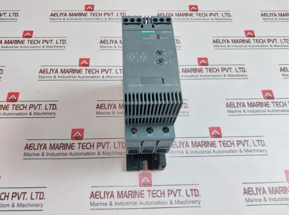 Siemens 3Rw3037-1Bb14 Ac Semiconductor Motor Starter