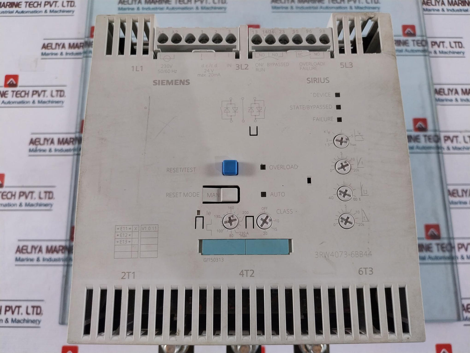 Siemens 3Rw4073-6Bb44 Sirius Semiconductor Motor Starter Ip00