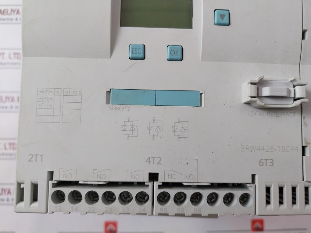 Siemens 3Rw4426-1Bc44 Soft Starter 50/60Hz