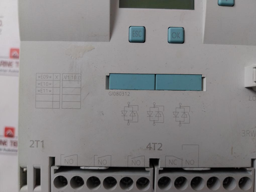 Siemens 3Rw4426-1Bc44 Soft Starter Ip00 Class 10