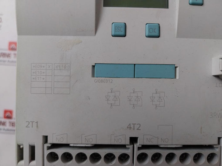 Siemens 3Rw4426-1Bc44 Soft Starter Ip00 Class 10