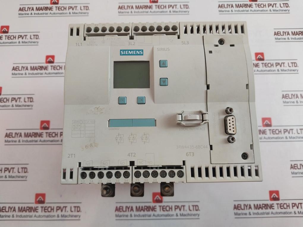 Siemens 3Rw4435-6Bc44 Sirius Semiconductor Motor Starter 50/60Hz