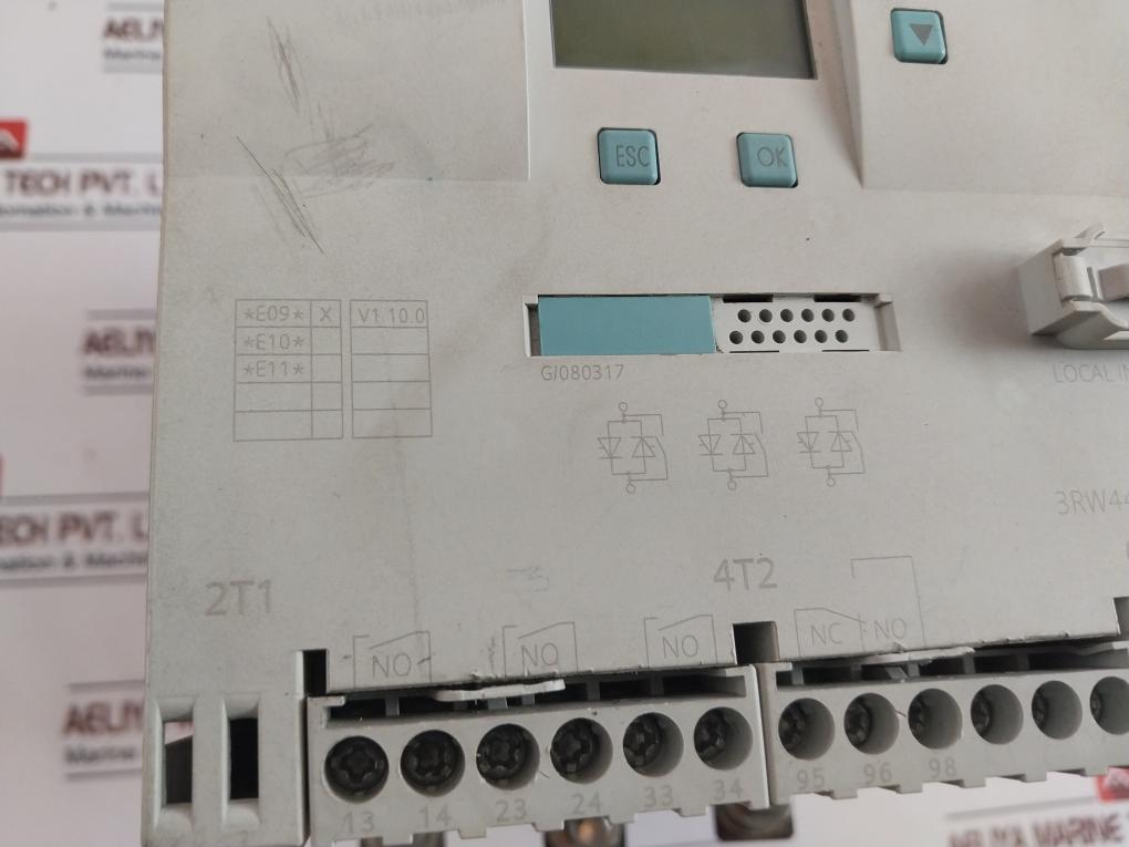 Siemens 3Rw4436-6Bc44 Ac Semiconductor Motor Starter 50/60Hz