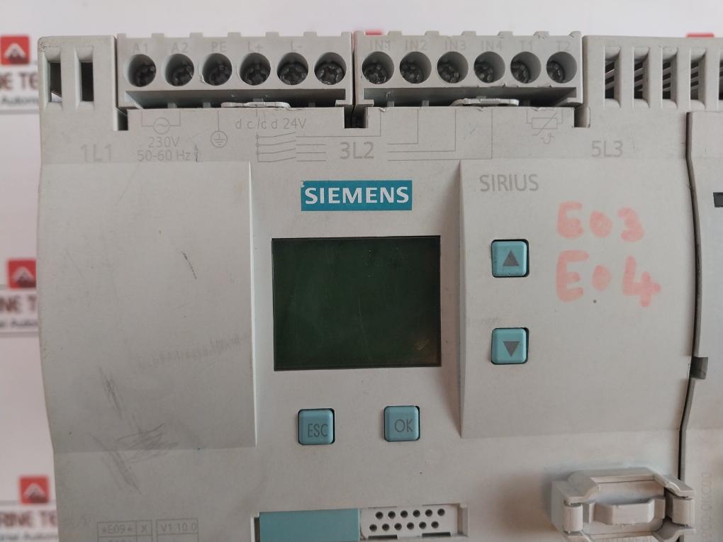 Siemens 3Rw4436-6Bc44 Ac Semiconductor Motor Starter 50/60Hz