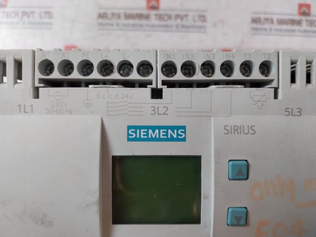 Siemens 3Rw4436-6Bc44 Sirius Soft Starter Class 10 50/60Hz