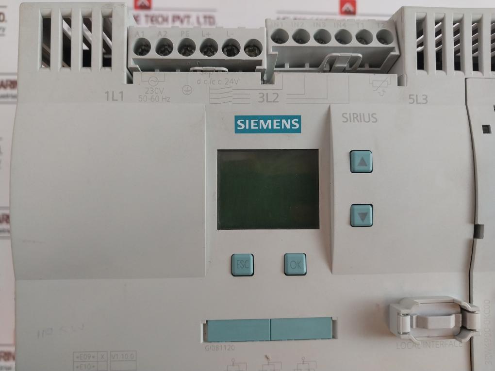 Siemens 3Rw4444-6Bc44 Ac Semiconductor Motor Starter Ip00 50/60Hz