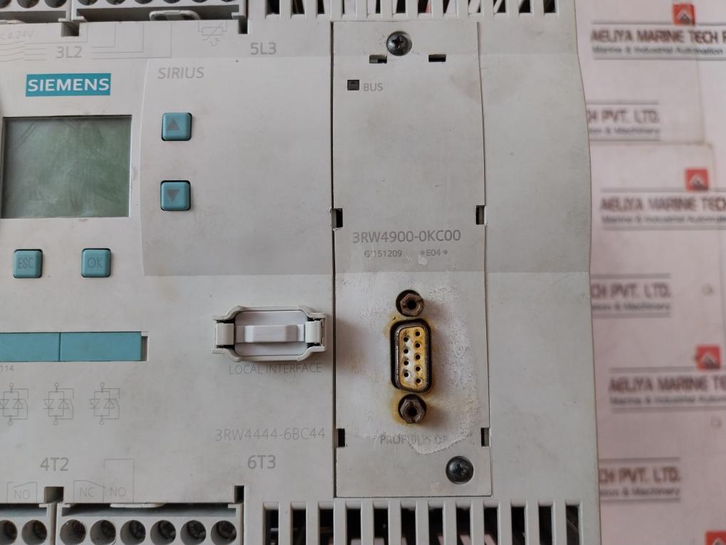 Siemens 3RW4444-6BC44 Motor Starter 50/60Hz