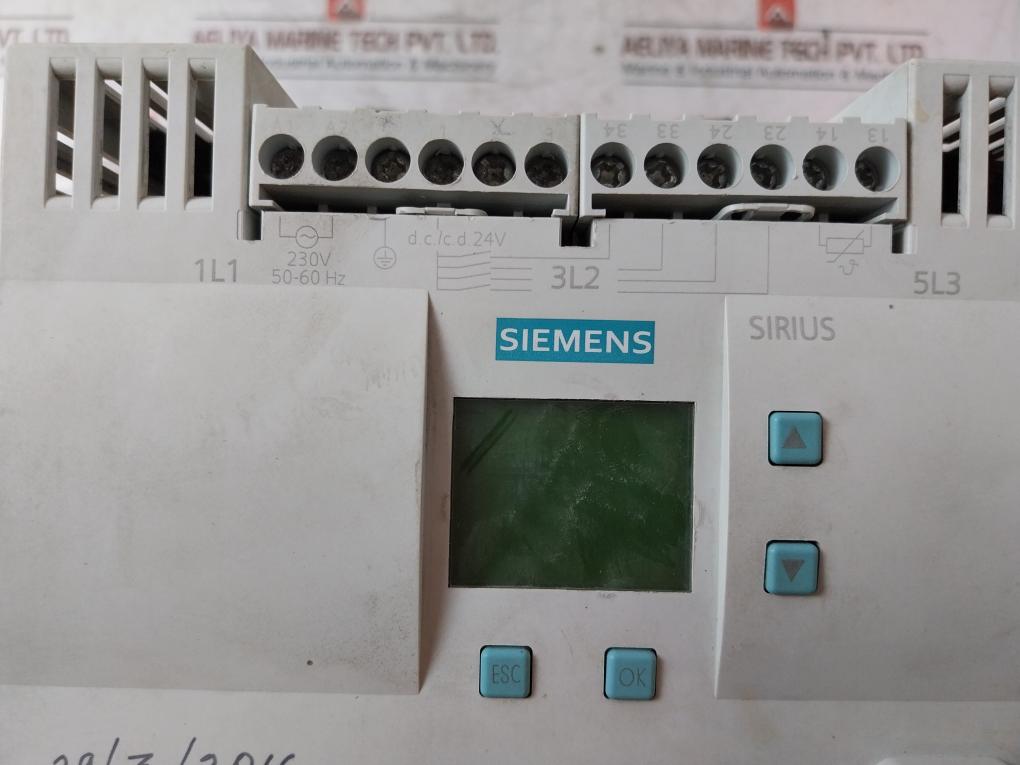 Siemens 3Rw4444-6Bc44 Motor Starter 50/60Hz
