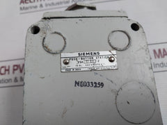 Siemens 3Sa 1729-z Push-button Station 10A 500V/600V