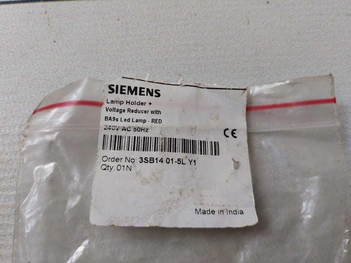 Siemens 3Sb14 01-5L Y1 Lamp Holder + Voltage Reducer 240V Ac