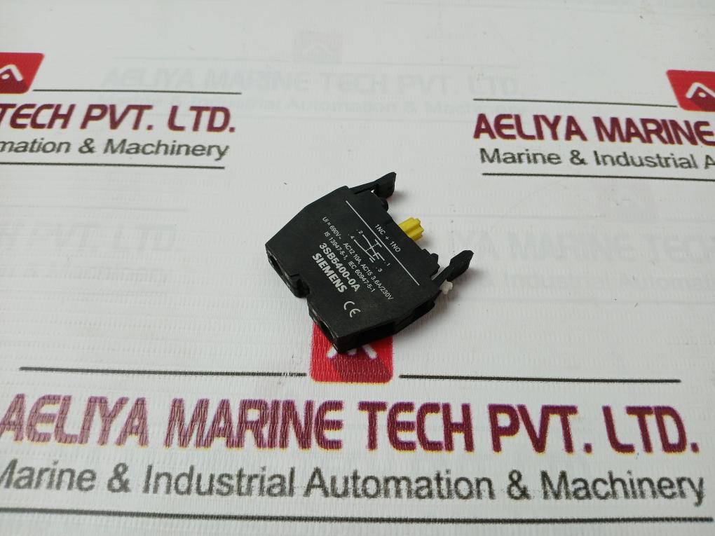 Siemens 3Sb5400-0A Contact Block Iec 60947-5-1