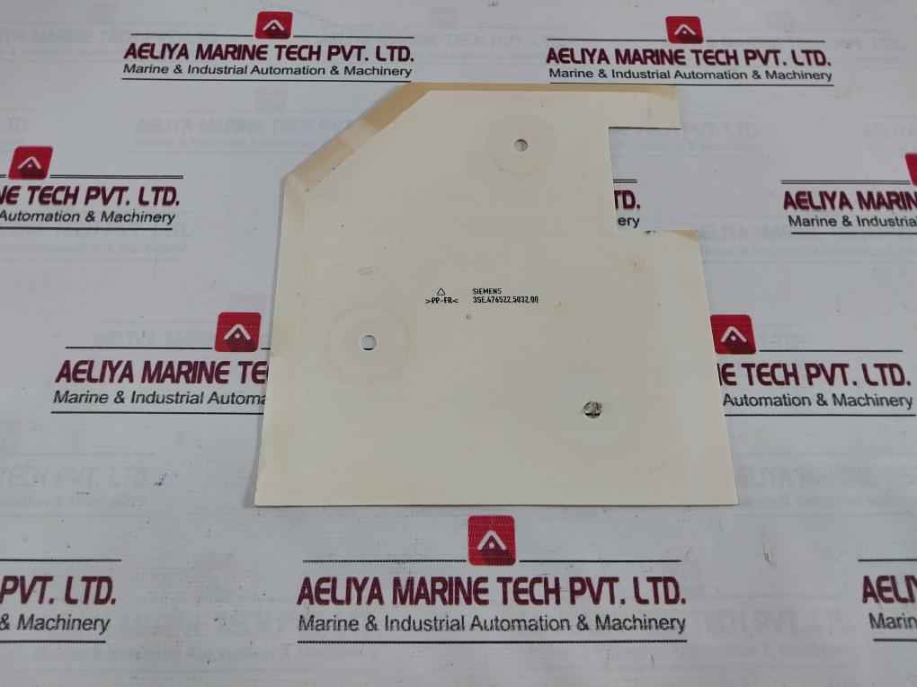 Siemens 3Se.476522.5032.00 Mounting Insulation Plate