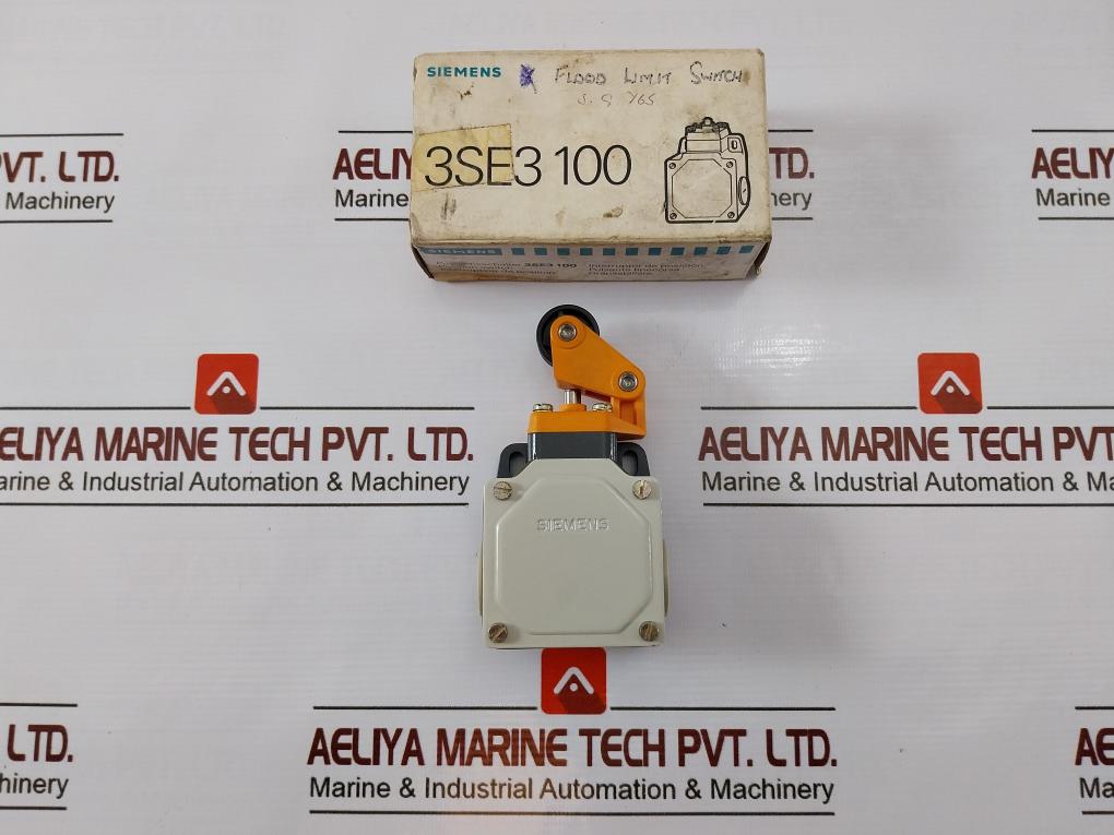 Siemens 3Se3 100-1E Limit Switch Ip67 500V Ac11 6A/220V