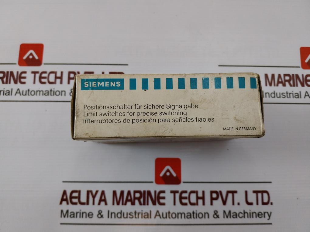 Siemens 3Se3 100-1E Limit Switch Ip67 500V Ac11 6A/220V