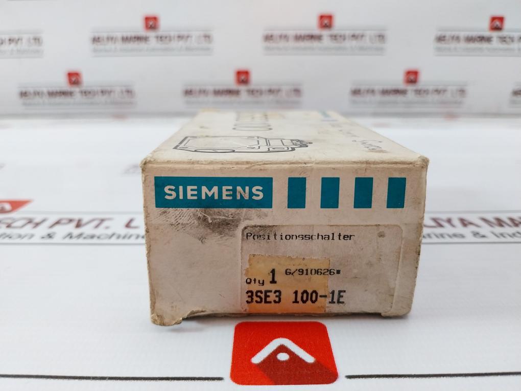 Siemens 3Se3 100-1E Limit Switch Ip67 500V Ac11 6A/220V