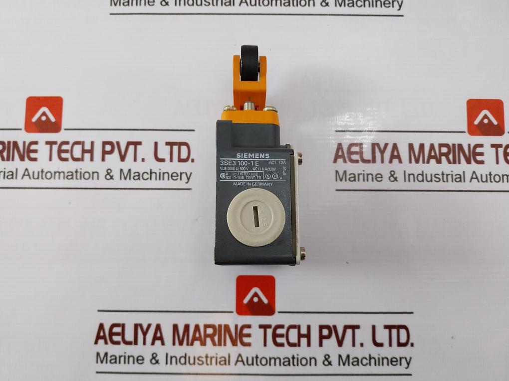 Siemens 3Se3 100-1E Limit Switch Ip67 500V Ac11 6A/220V