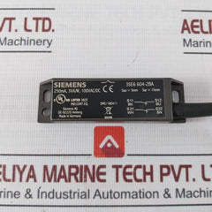 Siemens 3Se6604-2Ba Magnetically Operated Switch Contact Block 250Ma, 3Va/W