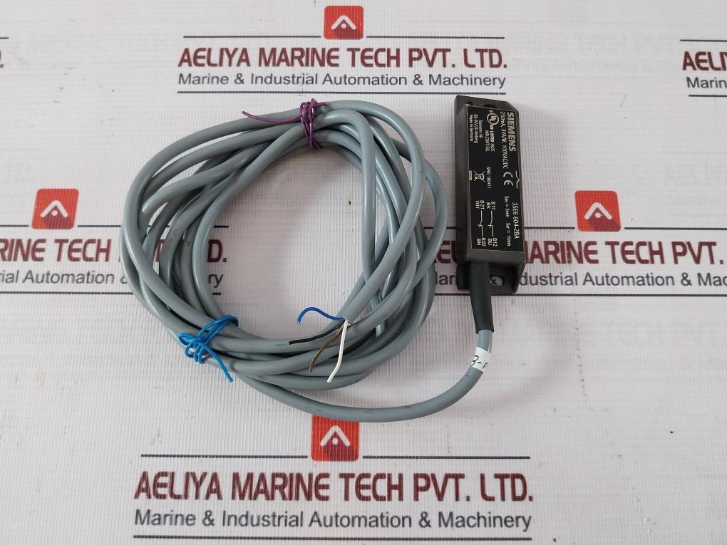 Siemens 3Se6604-2Ba Magnetically Operated Switch Contact Block 250Ma, 3Va/W