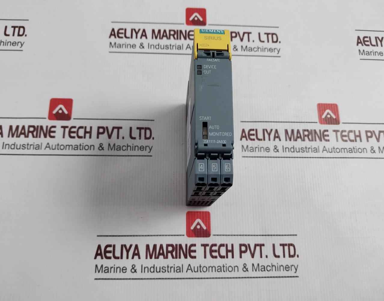 Siemens 3Sk1111-2Ab30 Safety Relay 50Hz-24V-5A