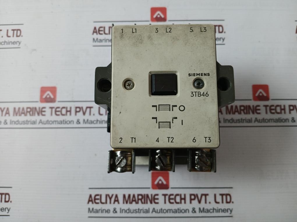 Siemens 3Tb46 17-0A 3-pole Motor Starter Contactor Vde 0660 Iec 158 600Vac 8A