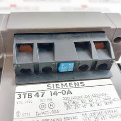 Siemens 3Tb47 14-0A Contactor 3 Pole