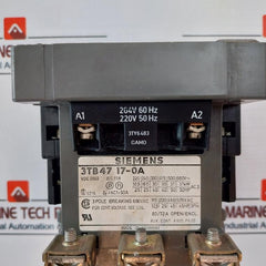 Siemens 3Tb47 17-0A 3 Pole Contactor 204-220V 50/60Hz
