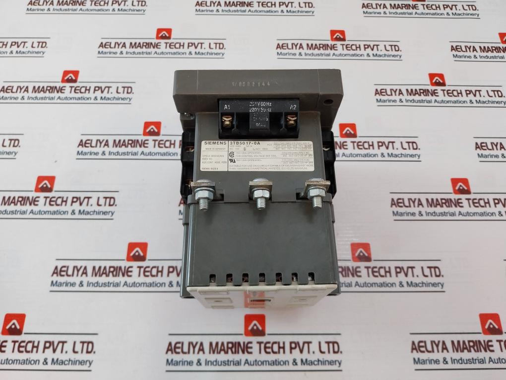 Siemens 3Tb5017-0A Contactor 264V 60Hz 220V 50Hz